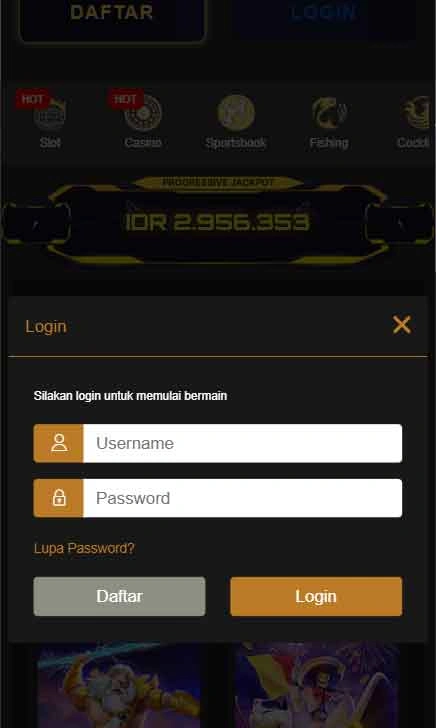 login Sidak Toto